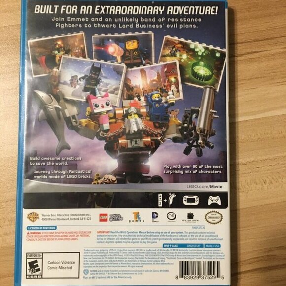 Nintendo Wii U : The LEGO Movie Videogame Video Games - Picture 3 of 5